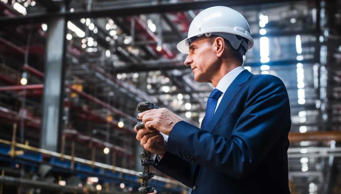 Prime Minister Nikolay Denkov inspecting the construction progress of the new reactors, captured with a Canon EOS R5.