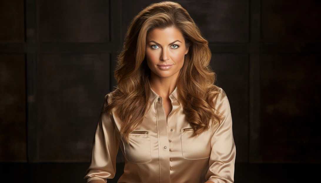 A captivating photo of Kathy Ireland, highlighting her entrepreneurial spirit and drive to create innovative solutions to address pressing challenges.