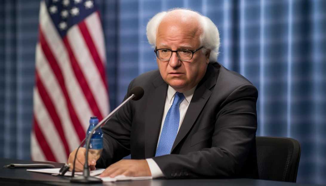 A photo of former U.S. Ambassador to Israel David Friedman speaking at a press conference, expressing his concerns over Iran's appointment to the UN Human Rights Council. (Taken with a Nikon D850)