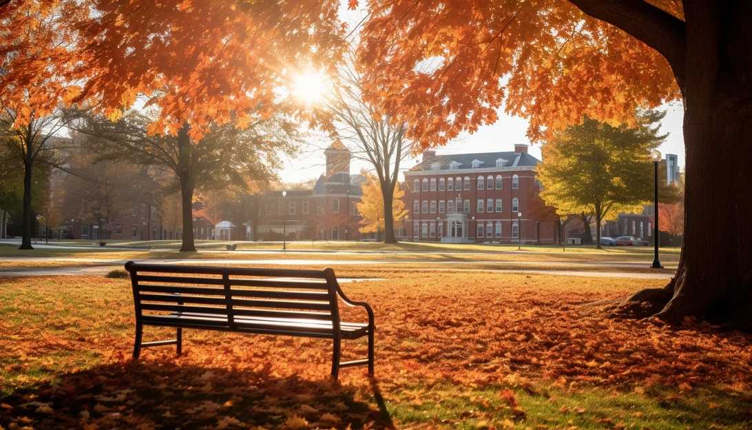 An image of Union College campus, where the incident between Professor Stephen Berk and the student took place, captured with a Sony A7 III.