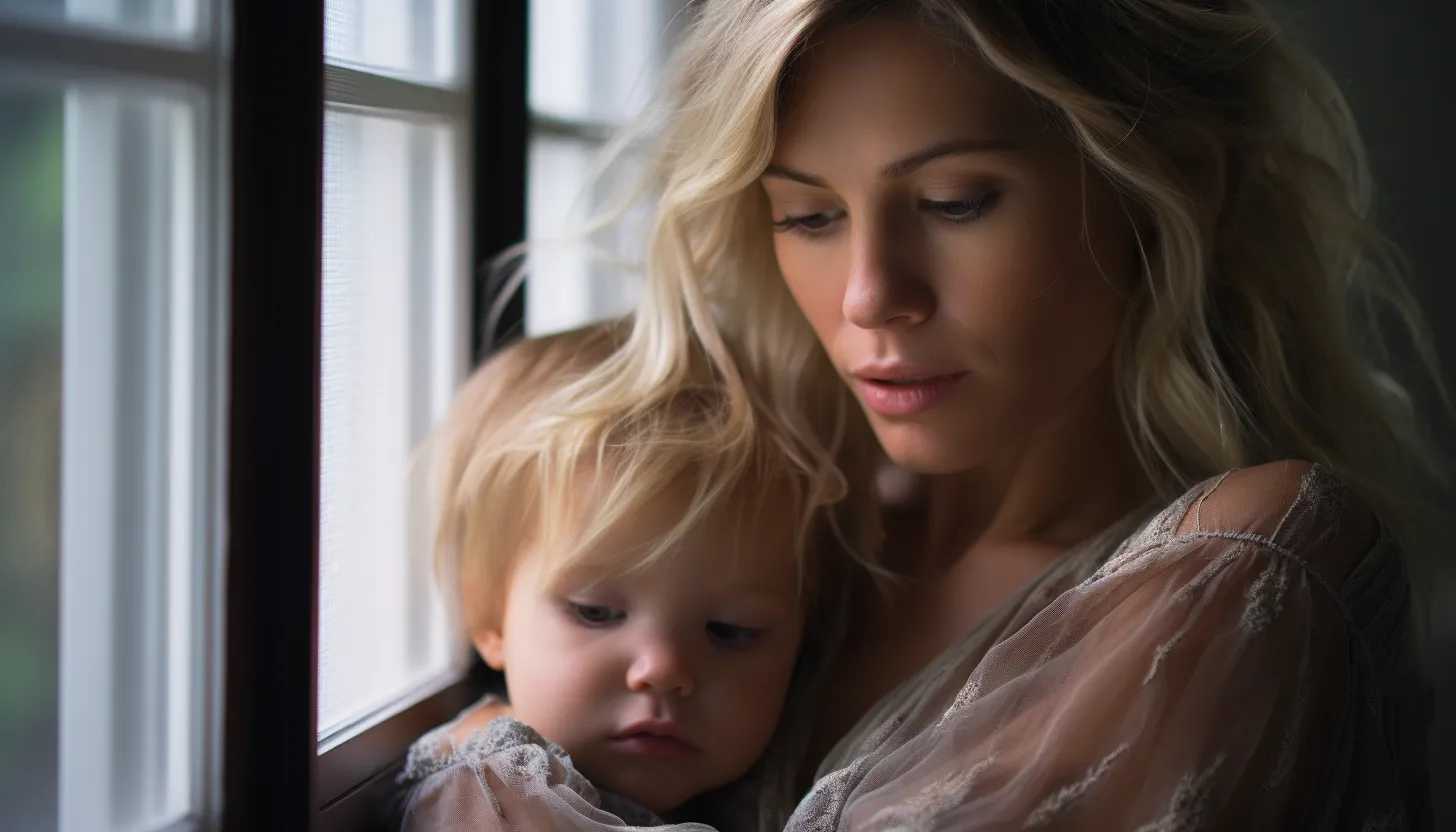 A strikingly real image of Sienna Miller, deep in thought, subtly reflecting her journey in motherhood and unique bonding with her daughter. Garnered with a Sony Alpha a7 III.