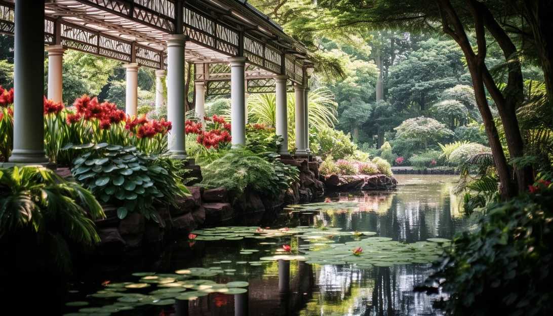 Immerse yourself in the tranquil beauty of the Missouri Botanical Garden, captured with a Sony A7R III.