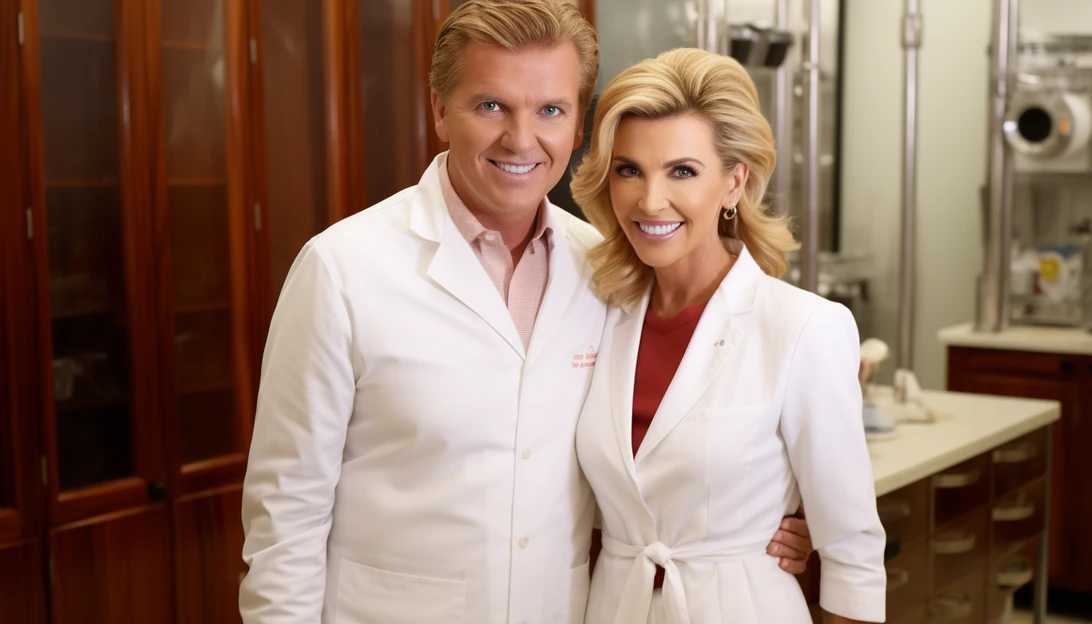 Todd and Julie Chrisley during happier times on the set of 'Chrisley Knows Best'. [Image taken with Canon EOS 5D Mark IV]
