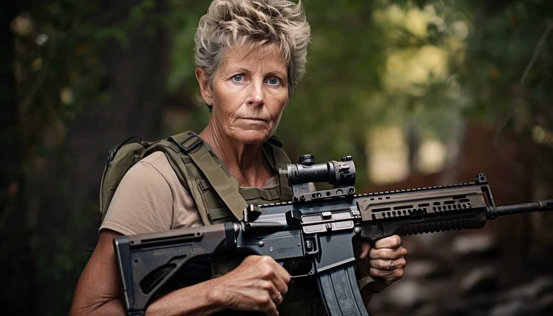A photo of Vicki Baker, the cancer survivor whose house was destroyed by a SWAT team while they were chasing an armed fugitive. Taken with a Nikon D850.