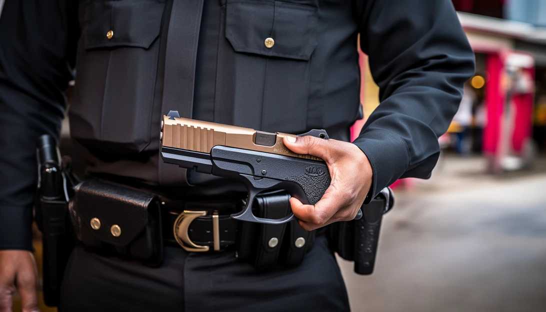 Maryland State Police officers enforcing the handgun law, taken with a Canon EOS 5D Mark IV