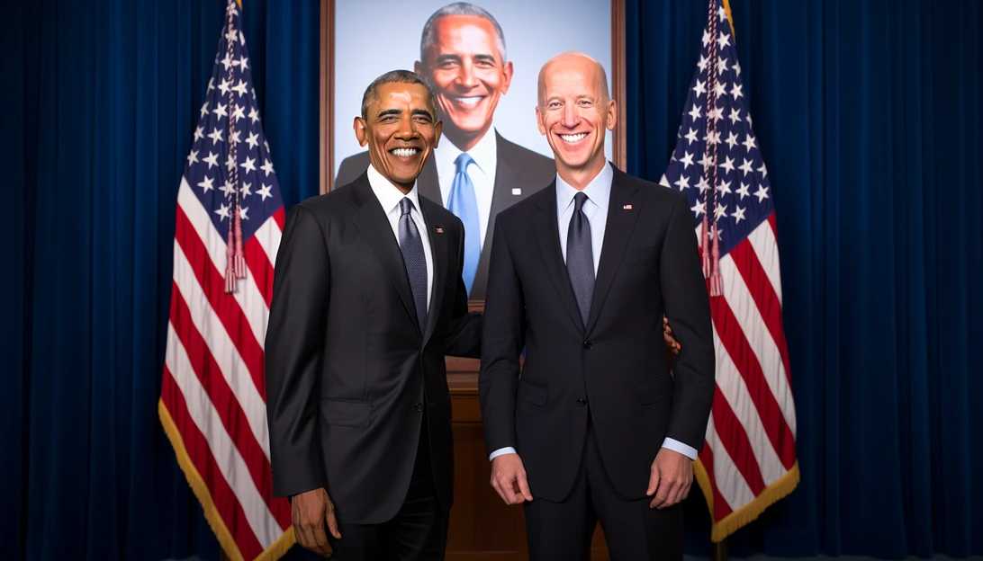 Former President Obama and Vice President Biden unveiling their official White House portraits, symbolizing their historic partnership. (Taken with Nikon D850)