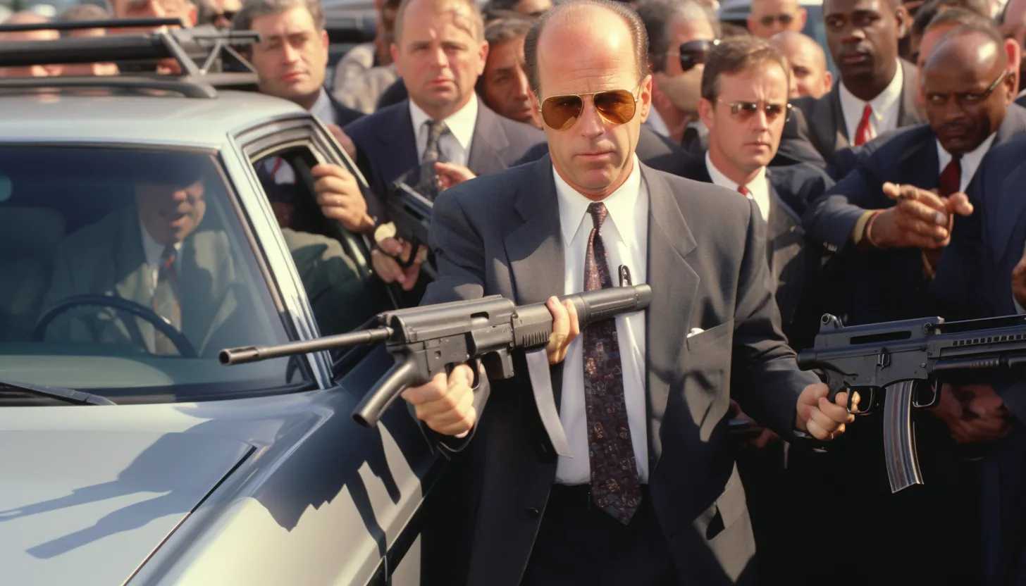 A historical image of Senator Joe Biden from 1994 when he first voted in favor of banning semi-automatic firearms as part of the crime bill. His earnestness reflects his continued dedication to the issue at hand. (Taken with Nikon D850)