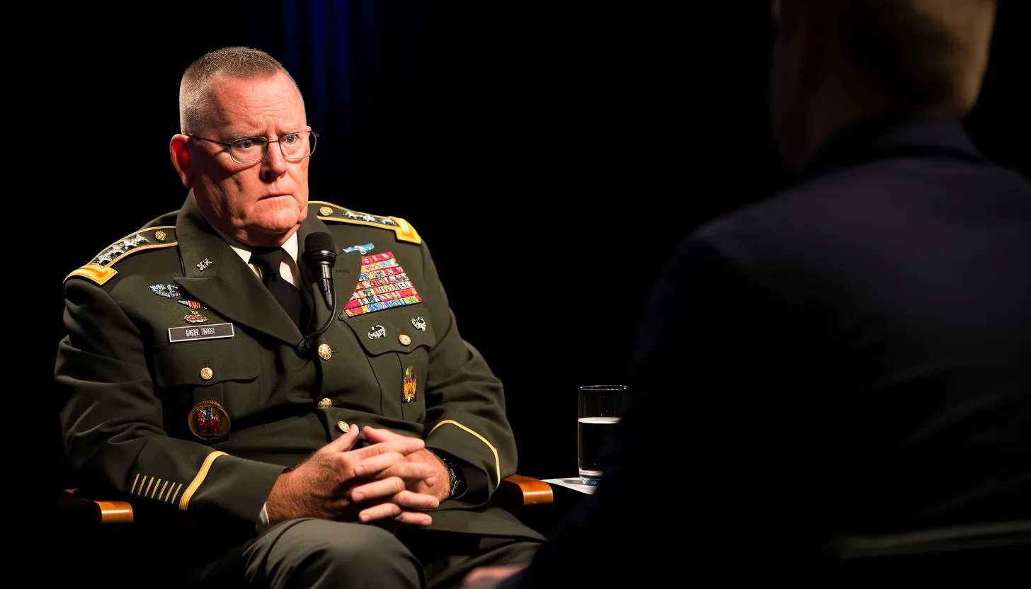 General Jack Keane, interviewed by Paul Gigot, providing insights on the dismantled operation. [Photo taken with Nikon D850]