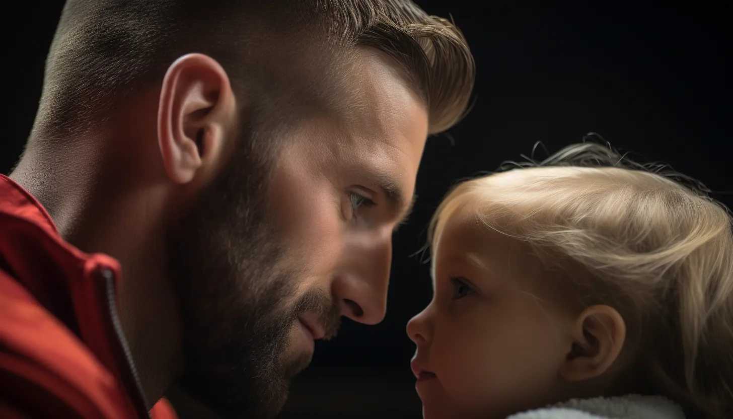 Former NFL quarterback Alex Smith with his daughter Sloane, bravely fighting against brain cancer (Taken with Nikon D850)