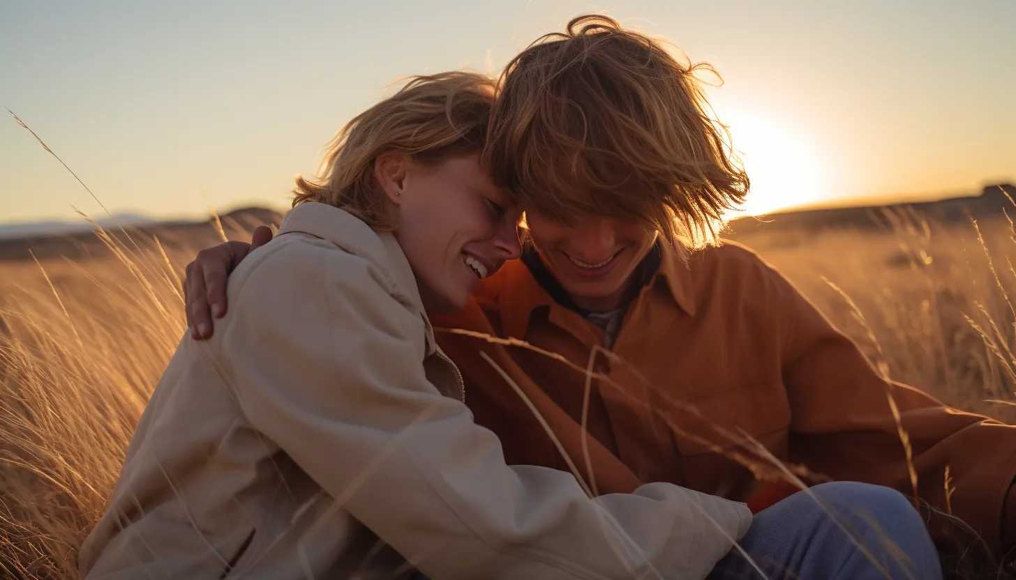 Ethan and Maya Hawke sharing a genuine moment of collaboration on the film set, photographed with a Sony A7 III
