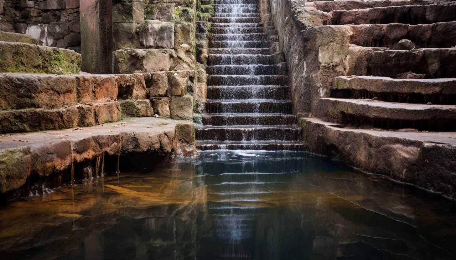 A photo of the Pool of Siloam, showcasing the recently unearthed steps. Taken with a Nikon D850.