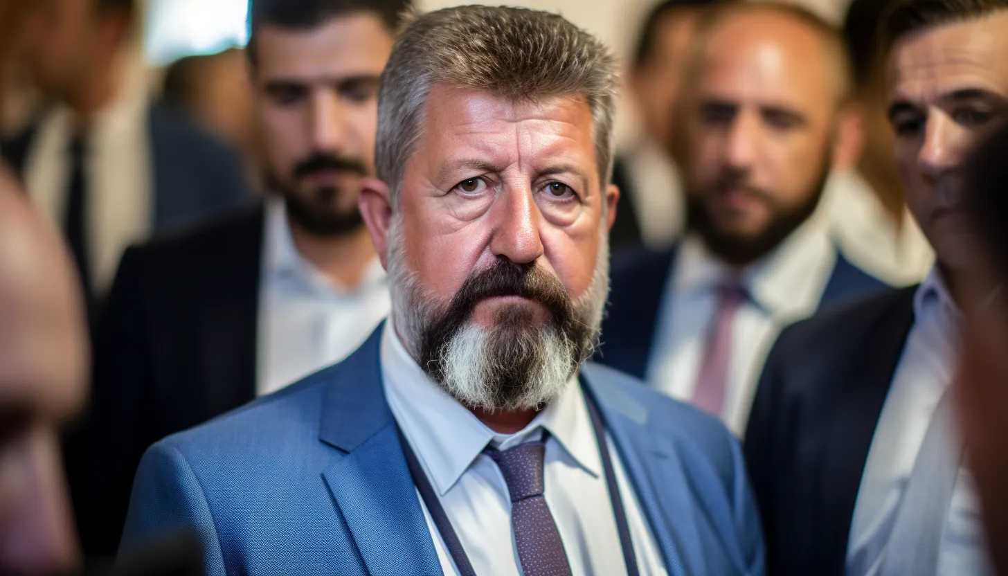 A close-up shot of Ukrainian oligarch Ihor Kolomoisky, the central figure in the alleged connections with Debbie Mucarsel-Powell, taken with a Sony Alpha a7 III