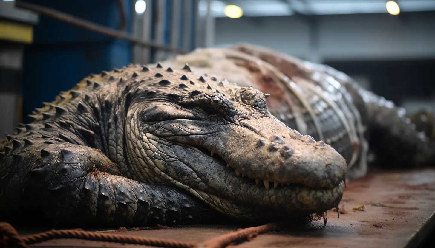 An image of the feisty 4-foot alligator, captured by the Piscataway Township Police Department. Taken with a Canon EOS 5D Mark IV.