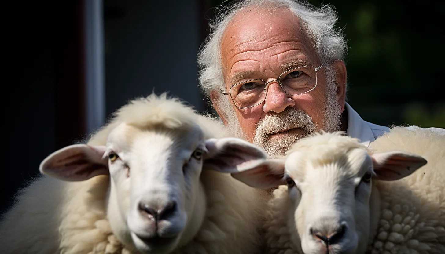 A photo of the late Ian Wilmut, the brilliant scientist who led the team behind the cloning of Dolly the Sheep, taken with a Canon EOS 5D Mark IV.