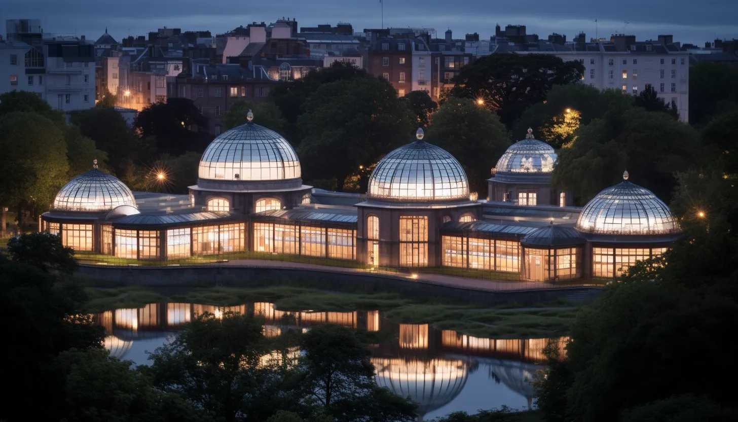 An image capturing the University of Edinburgh in Scotland, where Ian Wilmut conducted his groundbreaking cloning research, taken with a Nikon D850.