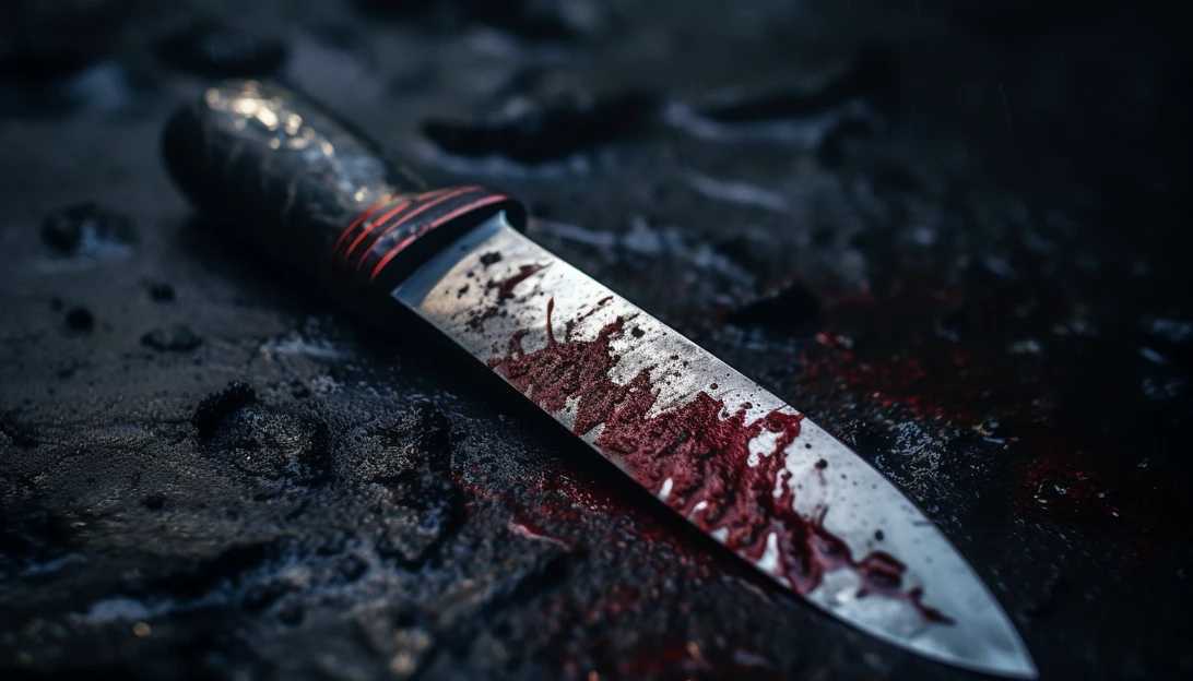 A close-up shot of a knife, symbolizing the weapon used in the attacks mentioned in the article. (Taken with a Canon EOS R)