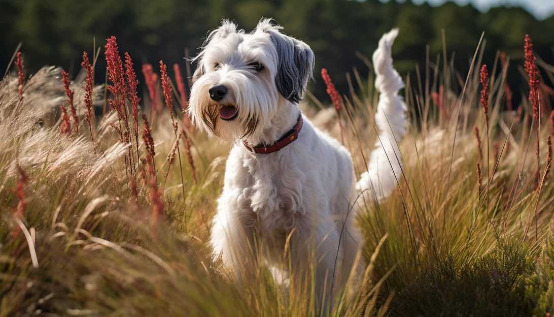 An image of Larry Kudlow's beloved Sealyham terrier, taken with a Sony Alpha A7R IV.