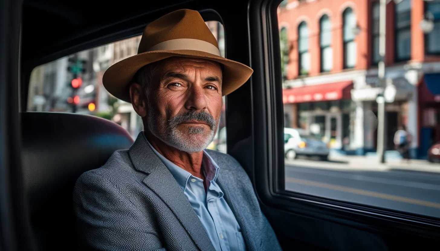 A portrait of Gump's owner, John Chachas, looking contemplatively out of a window onto the streets of San Francisco, taken with a Canon EOS 5D Mark IV.