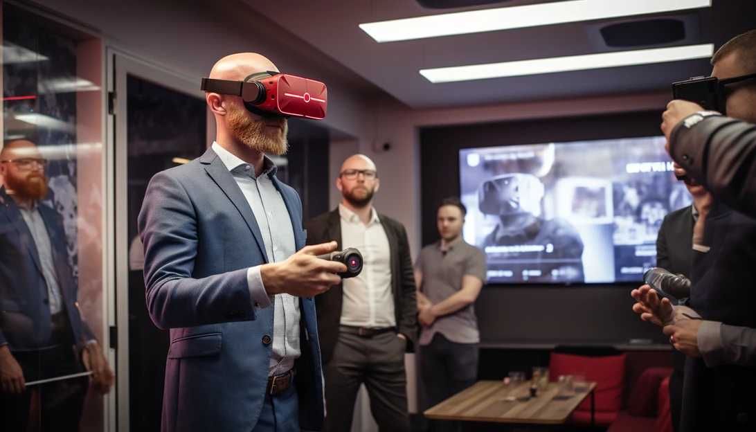 Red 6 CEO, Dan Robinson, demonstrating the advanced tactical augmented reality system, taken with the Sony Alpha a7 III