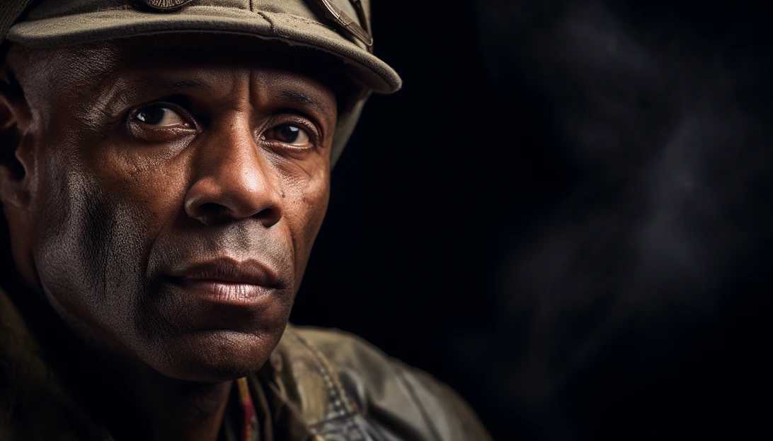 A portrait of Waverly B. Woodson Jr., the brave African American combat medic who treated 200 wounded men under enemy fire on D-Day. Taken with Nikon D850.