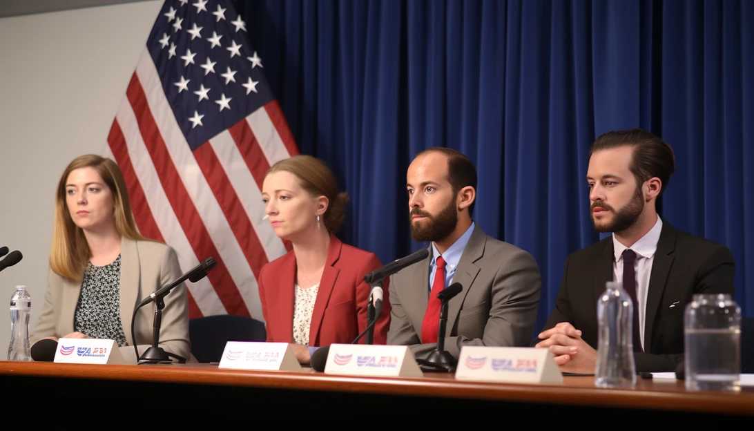 Members of the Democratic 'Squad' expressing their views on U.S. aid to Israel during a press conference.