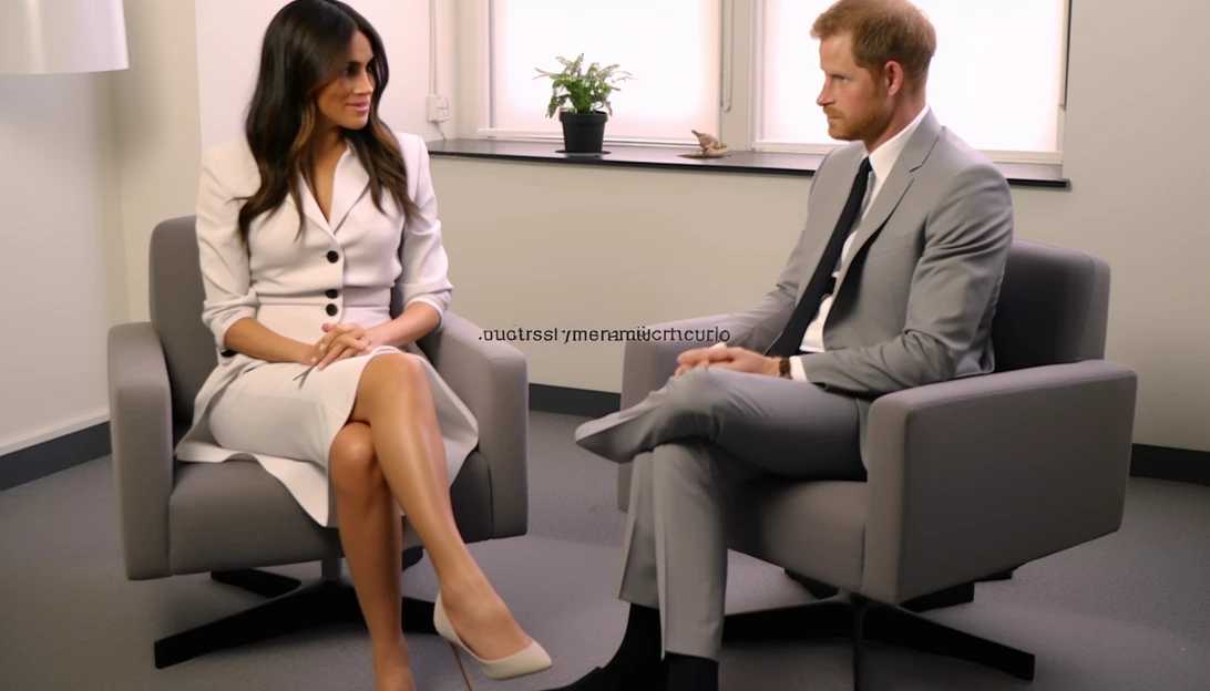 Prince Harry and Meghan Markle engaged in a thoughtful discussion on the impact of social media on mental well-being. (Taken with Canon EOS R5)