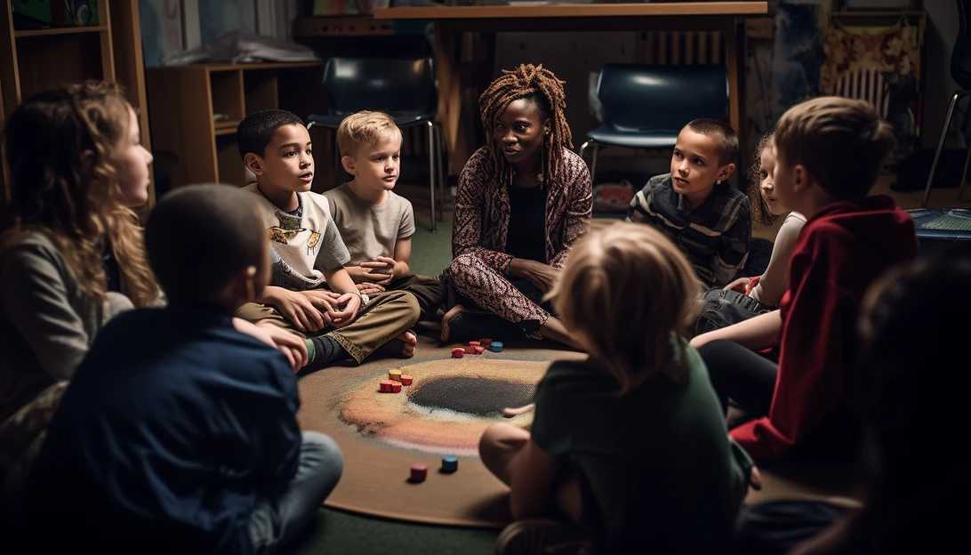 An image of a diverse group of children receiving intervention therapies, emphasizing the importance of early identification and treatment (taken with Nikon D850)