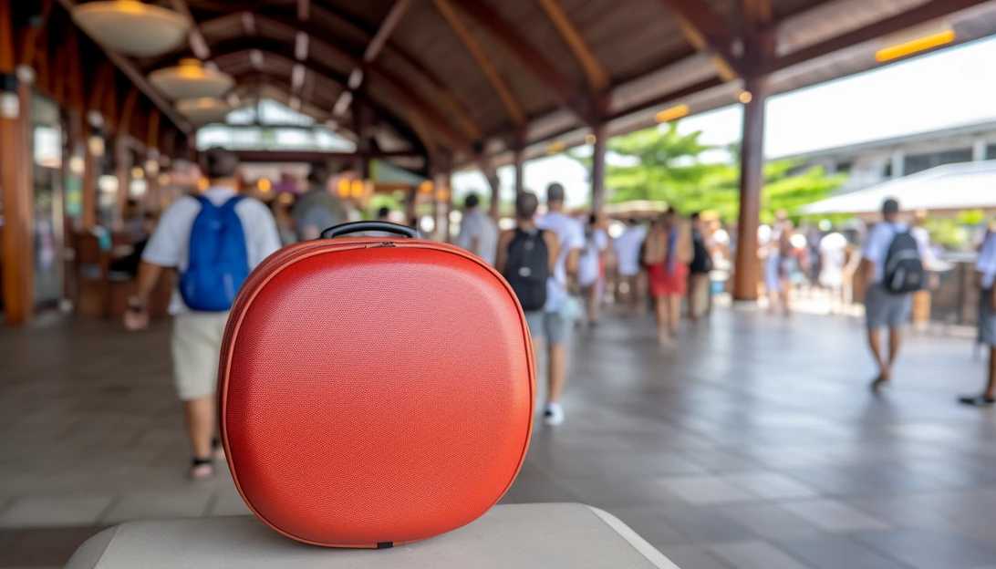 Australian travelers warn about Apple AirTag tracker placed in luggage in Bali (taken with Sony A7III)