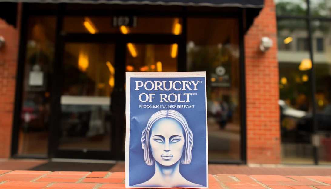 An image of a person holding a sign that says 'Protect Your Privacy' in front of a store entrance, advocating for transparency and control over the use of facial recognition technology. (Taken with Sony Alpha a7 III)
