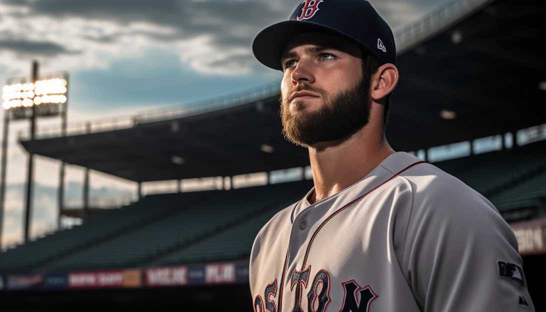 Zack Weiss, pitcher for the Boston Red Sox and member of Team Israel. [Photo prompt: Taken with Nikon D850]