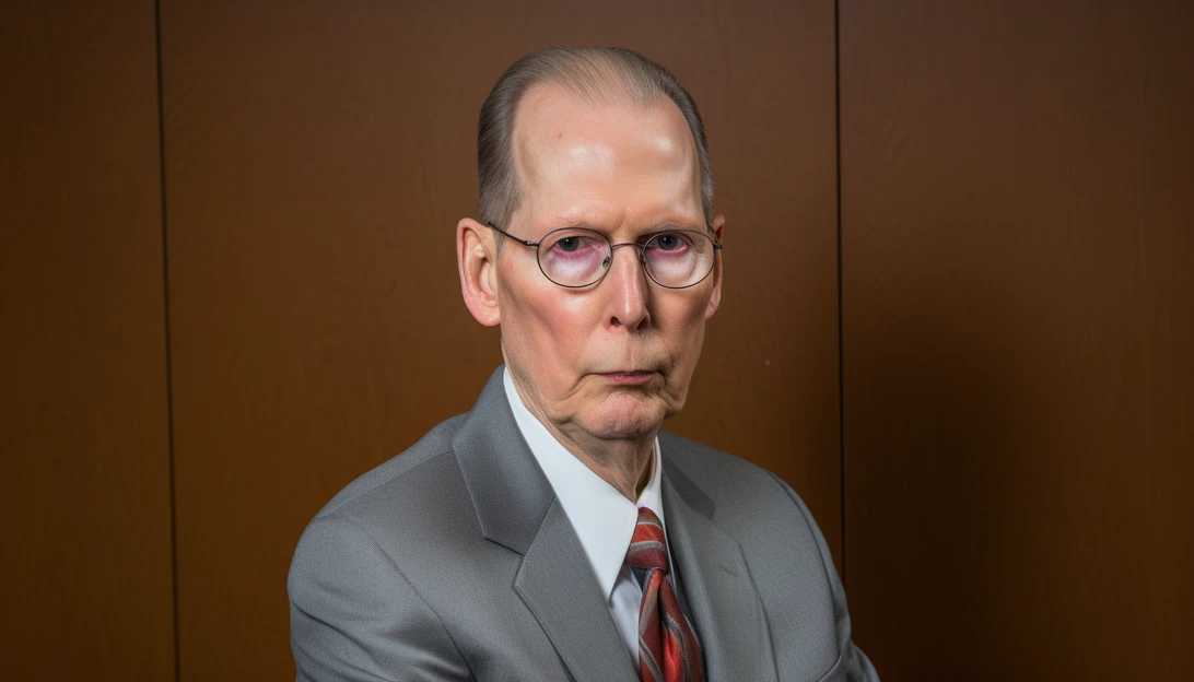 A photo of Senator Mitch McConnell, taken with a Sony Alpha a7 III camera