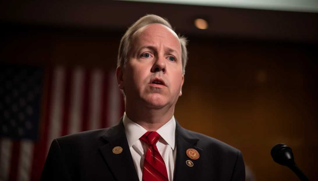 A photo of Wisconsin Republican Assembly Speaker Robin Vos, who sought advice on impeachment, taken with a Sony Alpha A7 III