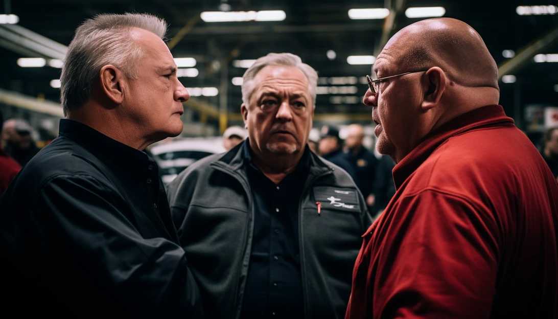 A captivating picture capturing the intensity of negotiations between the UAW and the Big Three automakers. Taken with a Sony Alpha a7 III.