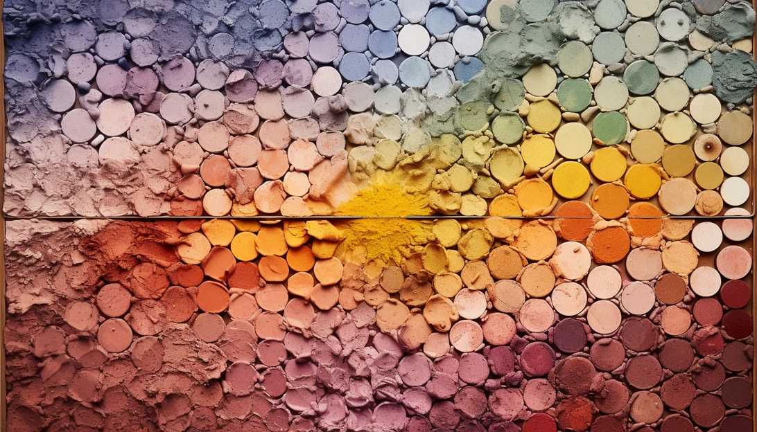An artistic capture of a watercolor palette, symbolizing the intricate combinations of genes that determine unique eye colors. (Taken with Sony Alpha a7 III)
